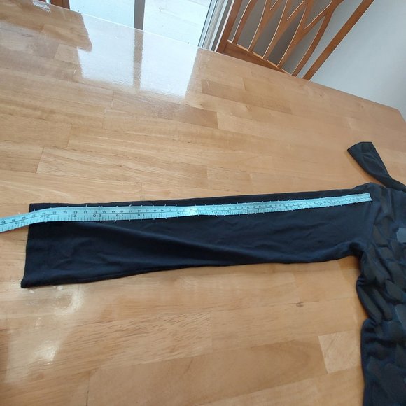 Eva Kayan Faux Leather Animal Print Long Sleeve Top (EU-40,US-30,M) - Picture 11 of 11